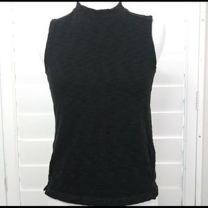 Madewell black sleeveless top XXS